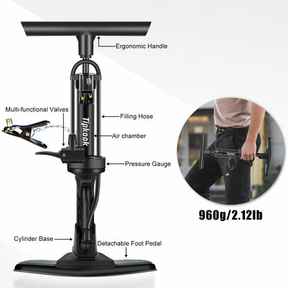 Tipkook 160 PSI Bike Pump