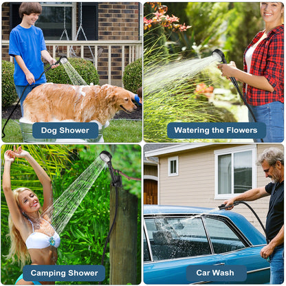 Tipkook 10000mAh Rechargeable Camping Shower